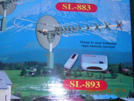 antenne amplifiée motorisée SL 893